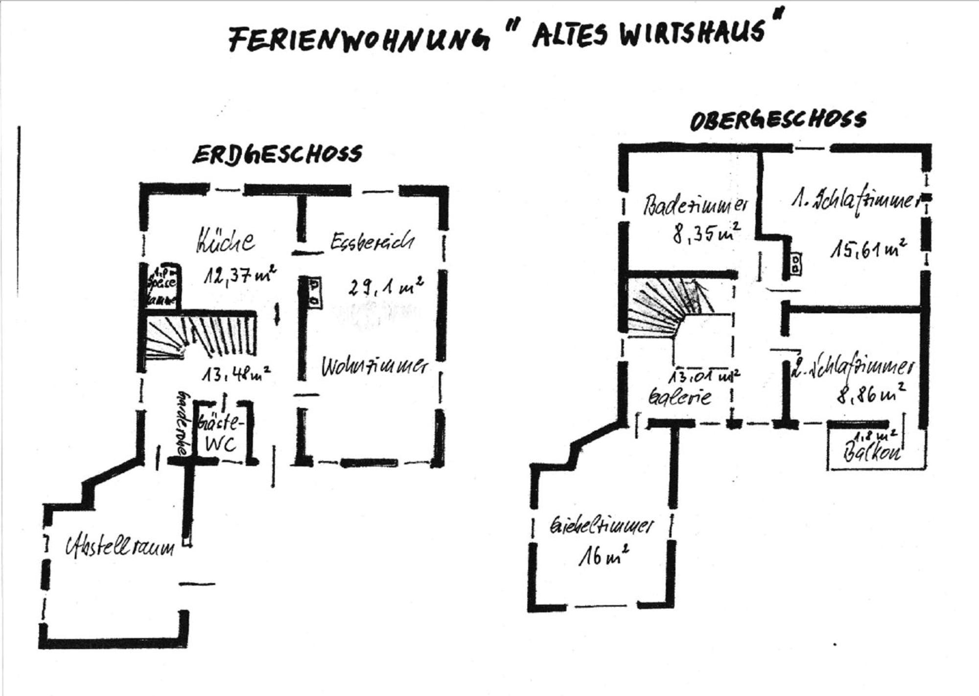 Ferienhaus Altes Wirtshaus Lugde Экстерьер фото